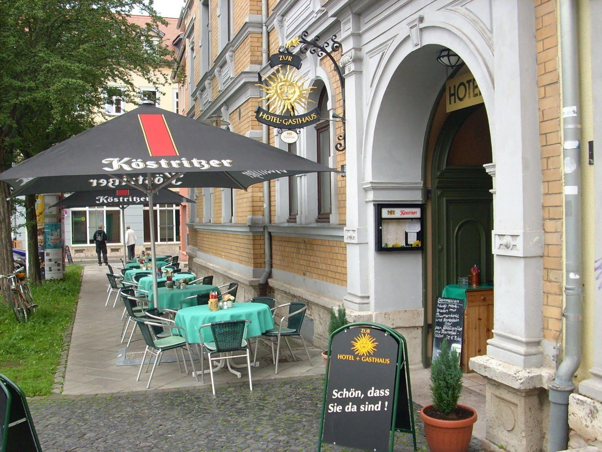 Hotel Zur Sonne וויימר מראה חיצוני תמונה